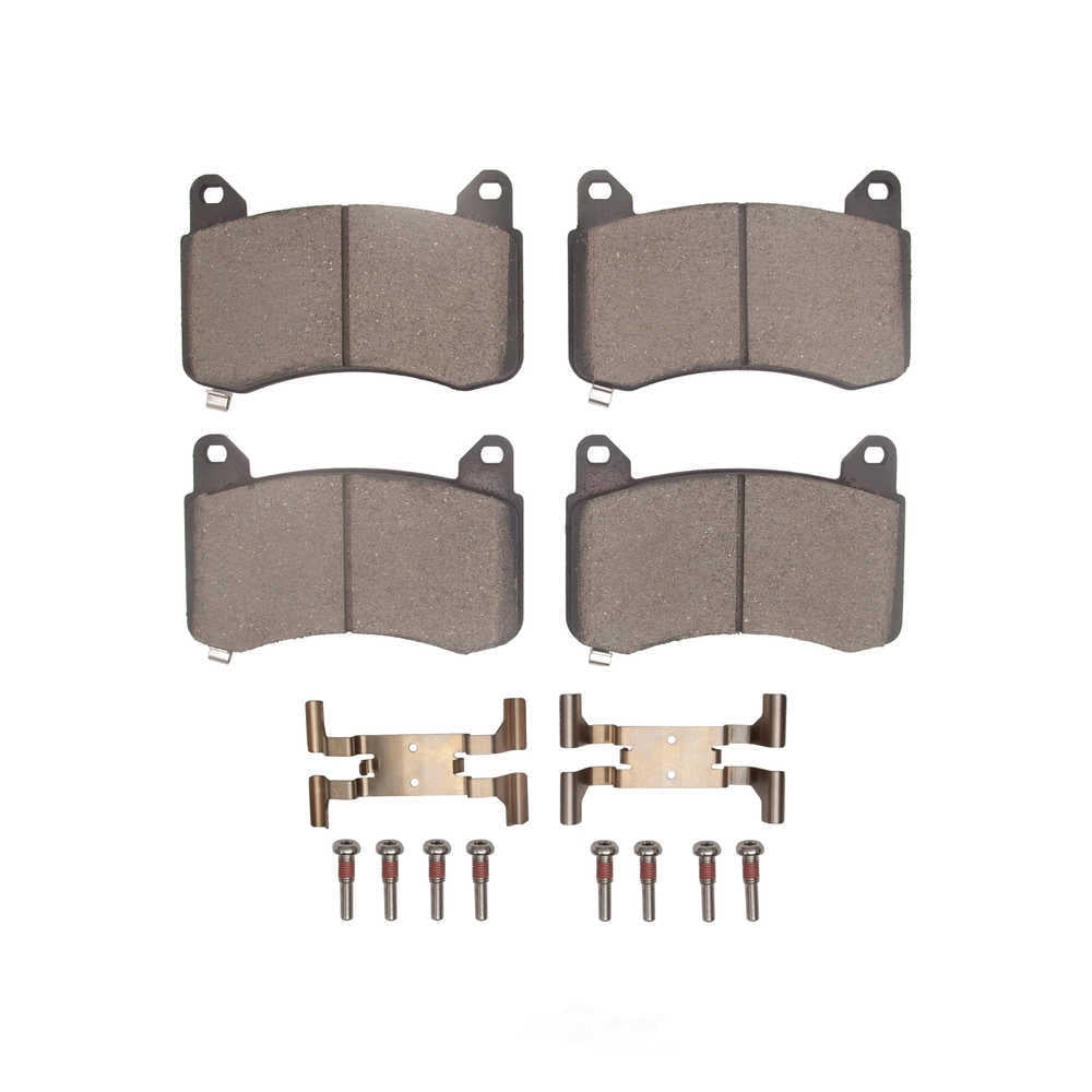 Dynamic Friction Company 1551-2399-01 DFC 5000 Advanced Brake Pads - Ceramic and Hardware Kit - OE
