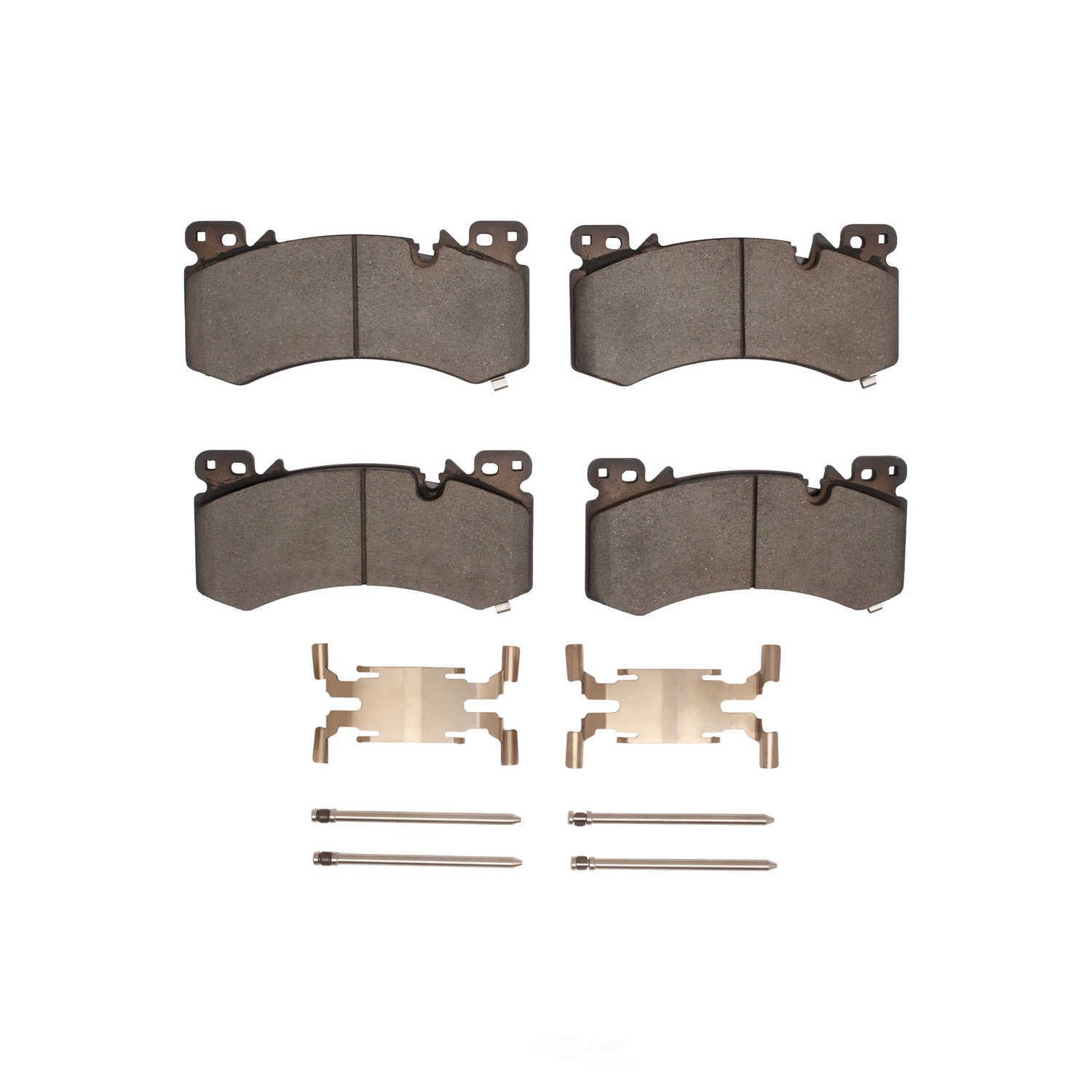 DFC 5000 Euro Ceramic Brake Pads and Hardware Kit - Archived 1551-2407-11 DFC 5000 Advanced Brake