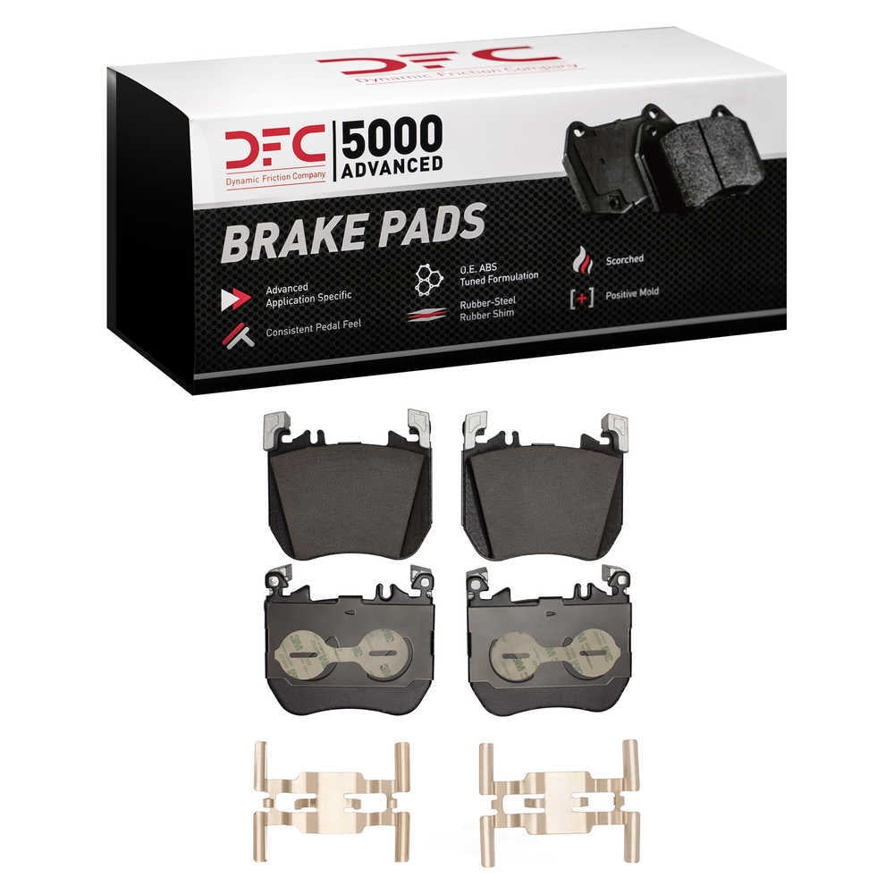 DFC 5000 Euro Ceramic Brake Pads and Hardware Kit - Archived 1551-2424-01 DFC 5000 Advanced Brake