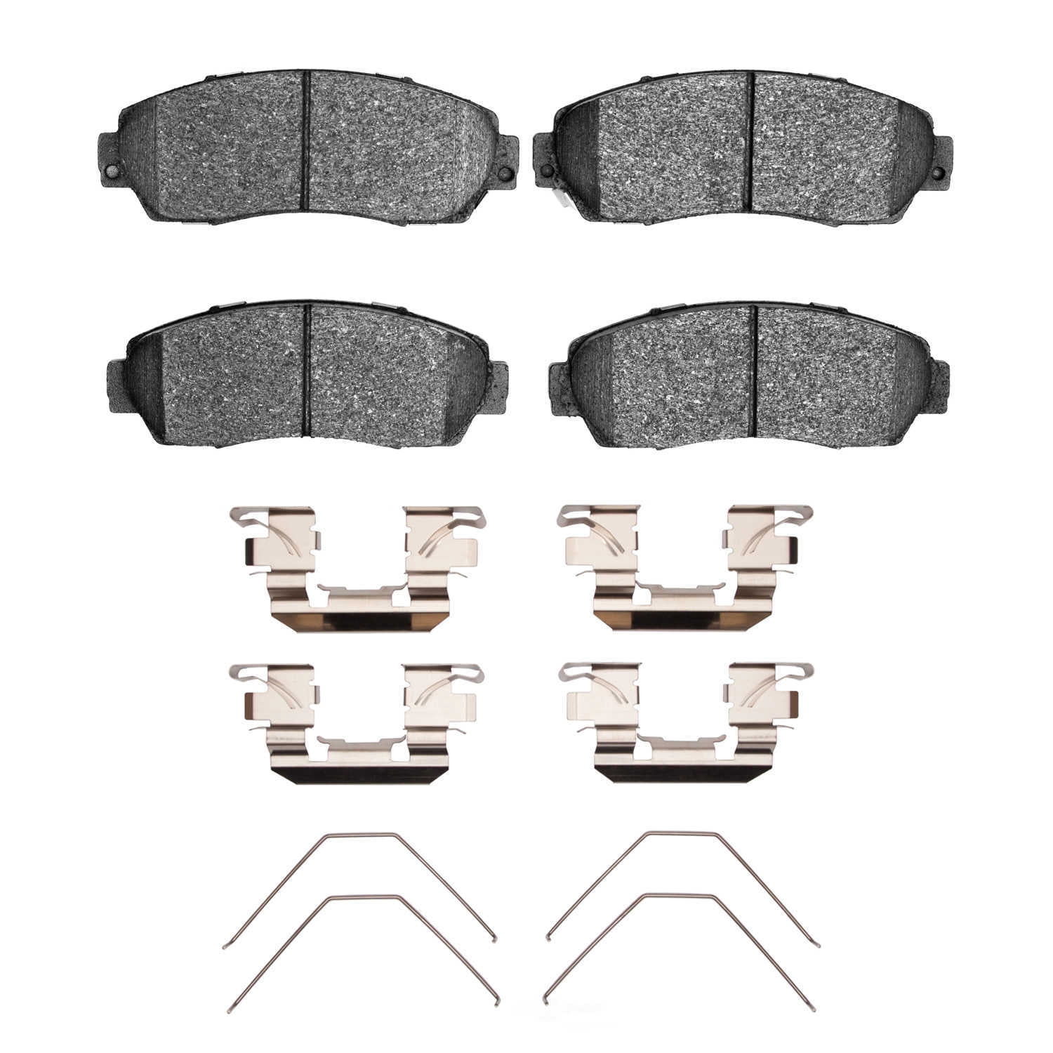 DFC 5000 Euro Ceramic Brake Pads and Hardware Kit - Archived 1552-1521-01 DFC 5000 Advanced Brake