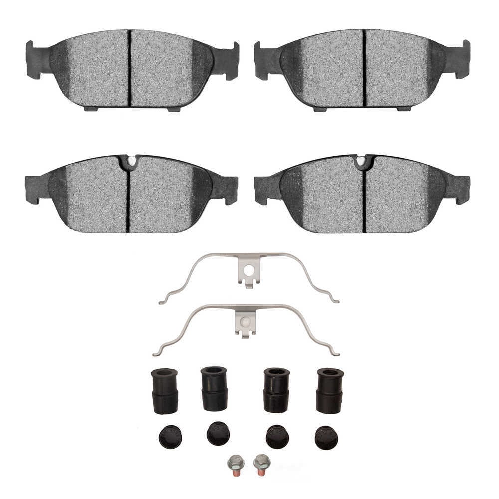DFC 5000 Euro Ceramic Brake Pads and Hardware Kit - Archived 1552-1549-01 DFC 5000 Advanced Brake