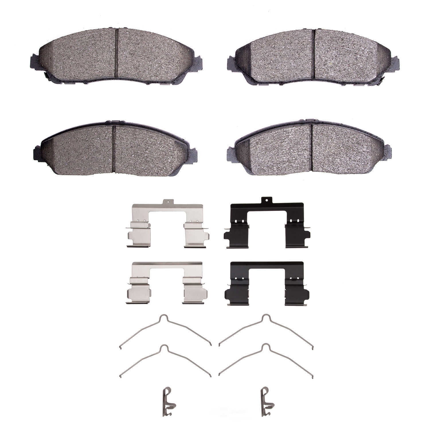 DFC 5000 Euro Ceramic Brake Pads and Hardware Kit - Archived 1552-1723-01 DFC 5000 Advanced Brake