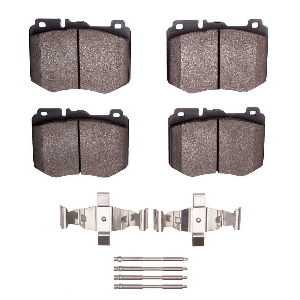 Dynamic Friction Company 1552-1796-01 DFC 5000 Advanced Brake Pads - Ceramic and Hardware Kit - OE