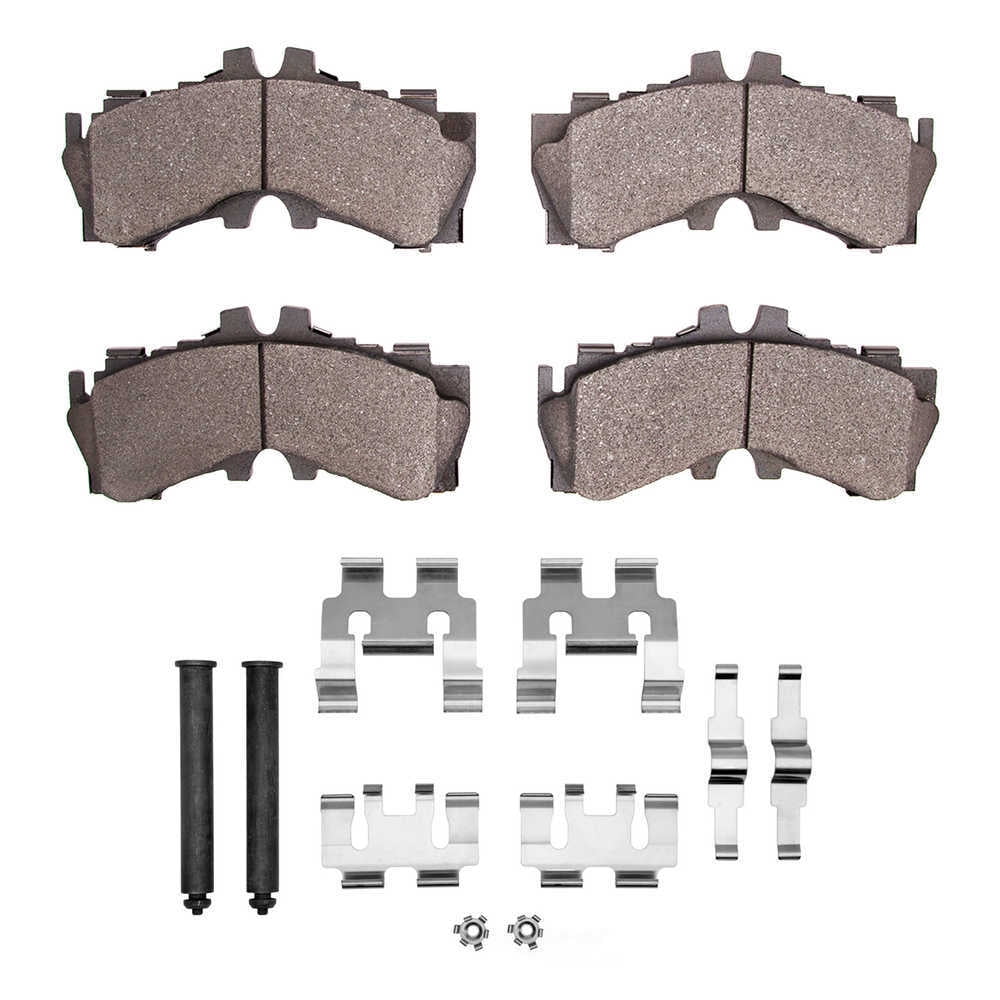 DFC 5000 Euro Ceramic Brake Pads and Hardware Kit - Archived 1552-2062-01 DFC 5000 Advanced Brake
