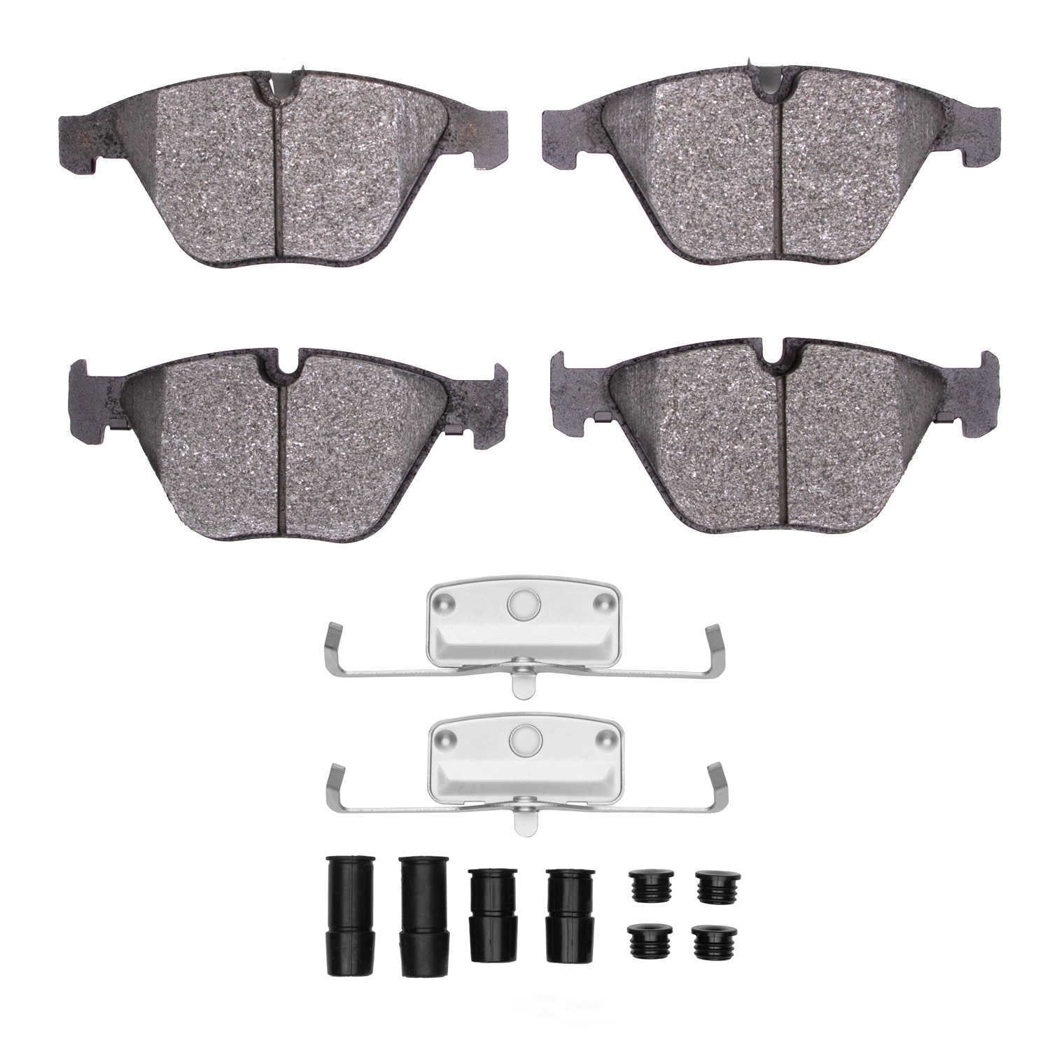DFC 5000 Euro Ceramic Brake Pads and Hardware Kit - Archived 1551-0918-11 DFC 5000 Advanced Brake
