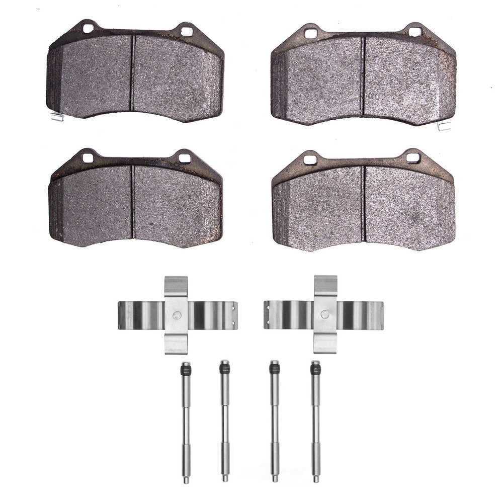 DFC 5000 Euro Ceramic Brake Pads and Hardware Kit - Archived 1551-1379-21 DFC 5000 Advanced Brake