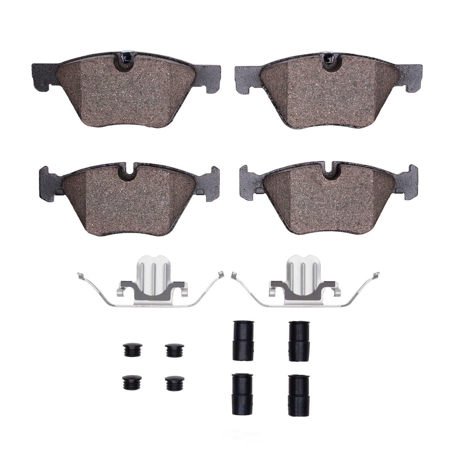 DFC 5000 Euro Ceramic Brake Pads and Hardware Kit - Archived 1551-1504-01 DFC 5000 Advanced Brake