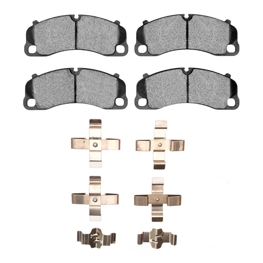 DFC 5000 Euro Ceramic Brake Pads and Hardware Kit - Archived 1551-1741-02 DFC 5000 Advanced Brake