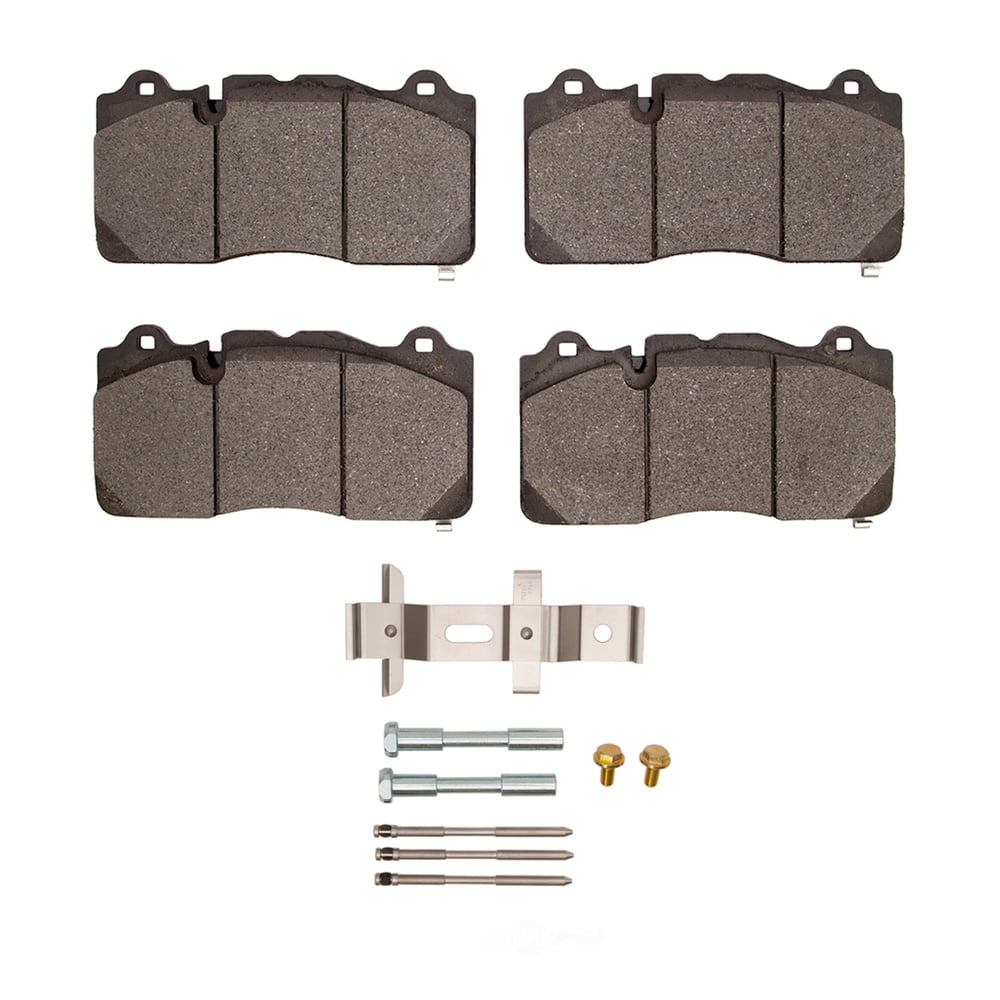 Dynamic Friction Company 1551-1835-01 DFC 5000 Advanced Brake Pads - Low Metallic and Hardware Kit