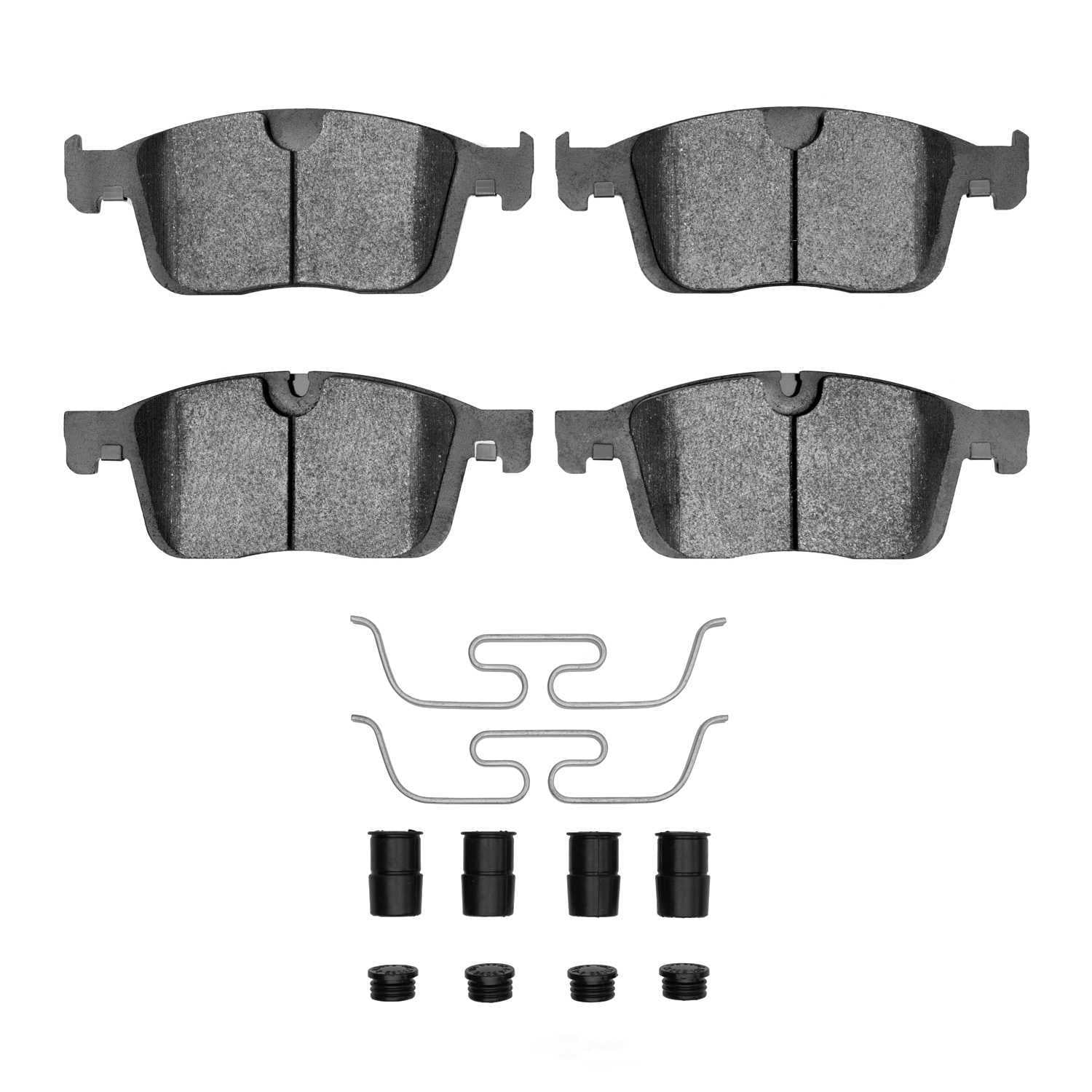 DFC 5000 Euro Ceramic Brake Pads and Hardware Kit - Archived 1551-1866-01 DFC 5000 Advanced Brake