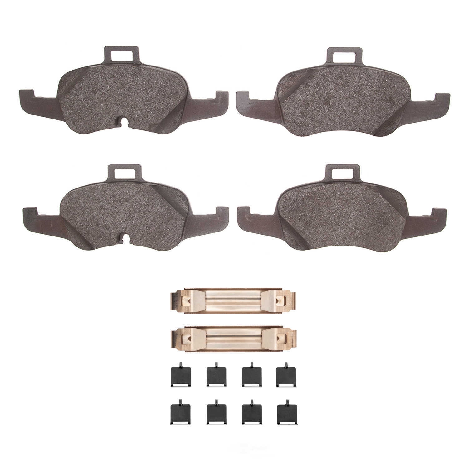 DFC 5000 Euro Ceramic Brake Pads and Hardware Kit - Archived 1551-2241-01 DFC 5000 Advanced Brake
