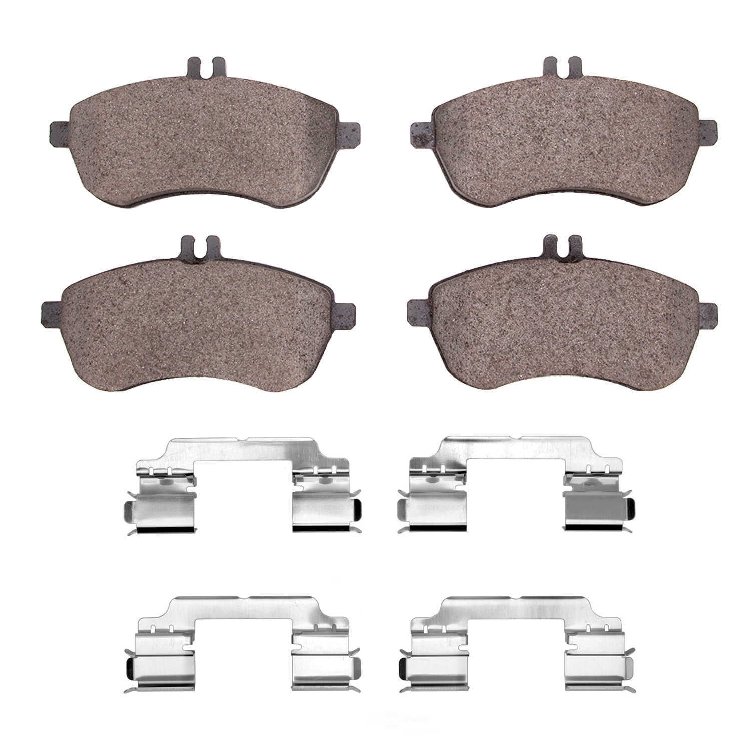 DFC 5000 Euro Ceramic Brake Pads and Hardware Kit - Archived 1552-1340-01 DFC 5000 Advanced Brake
