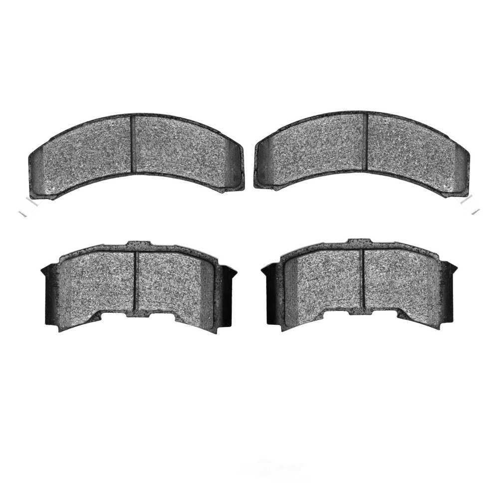 Dynamic Friction Company 1551-0261-09 DFC 5000 Advanced Brake Pads - Semi Metallic and Hardware Kit