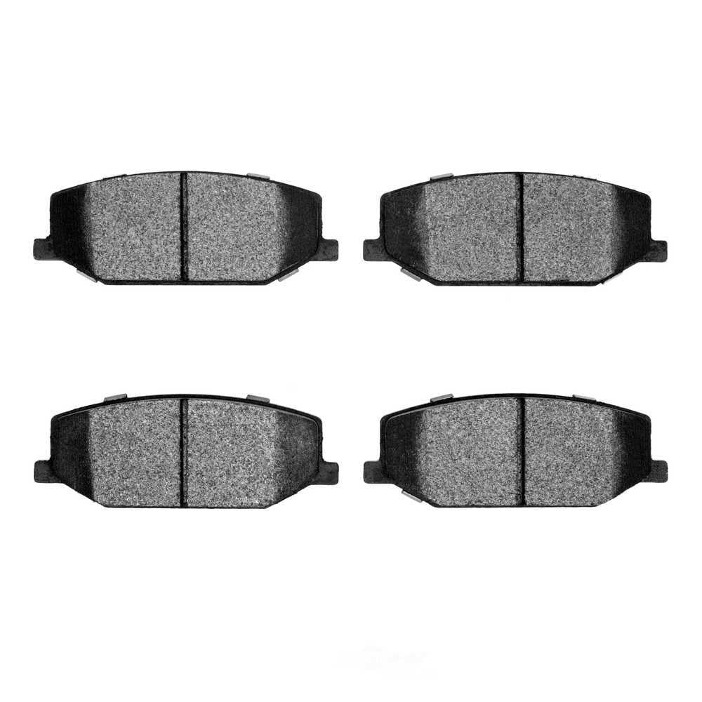 Dynamic Friction Company 1551-0660-09 DFC 5000 Advanced Brake Pads - Semi Metallic and Hardware Kit