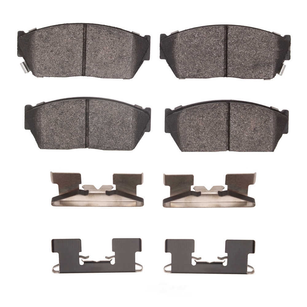 DFC 5000 Euro Ceramic Brake Pads and Hardware Kit - Archived 1551-0276-01 DFC 5000 Advanced Brake