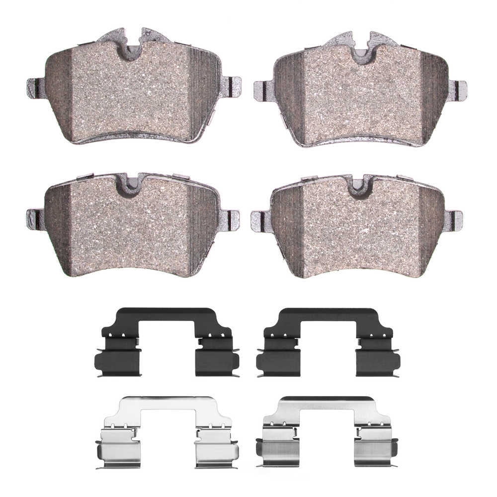 DFC 5000 Euro Ceramic Brake Pads and Hardware Kit - Archived 1600-1204-02 DFC EURO 5000 Ceramic