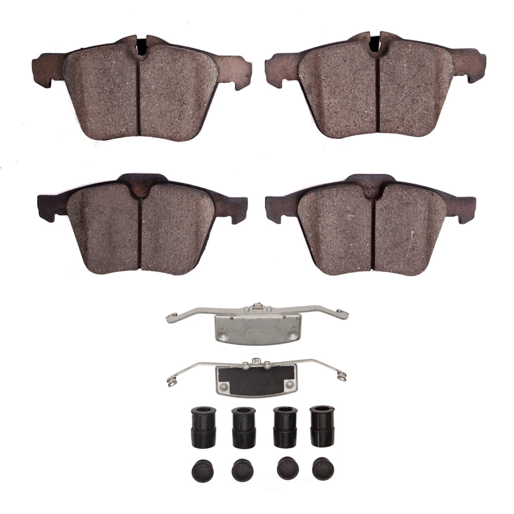 Dynamic Friction Company 1600-1751-01 DFC EURO 5000 Ceramic Brake Pads and Hardware Kit