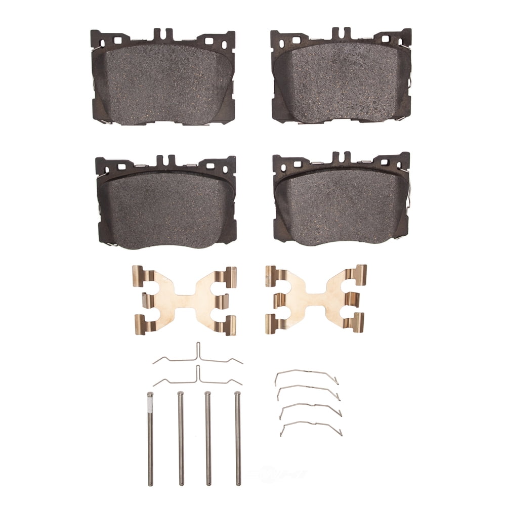 Dynamic Friction Company 1600-1871-01 DFC EURO 5000 Ceramic Brake Pads and Hardware Kit
