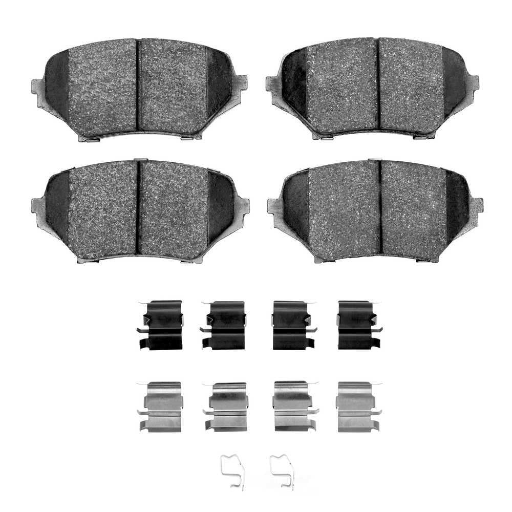 DFC 5000 Euro Ceramic Brake Pads and Hardware Kit - Archived 1115-1179-01 DFC Active Performance