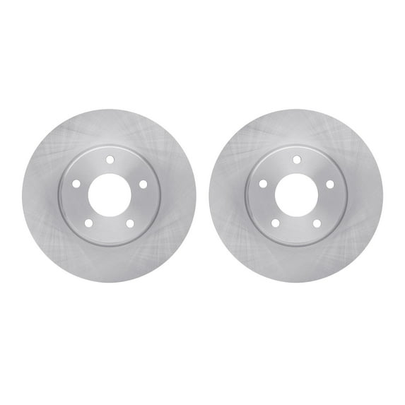 Dynamic Friction Company Front Brake Rotors 6002-20010