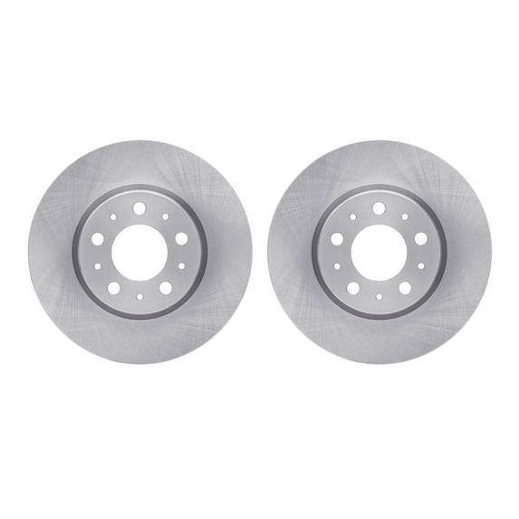 Dynamic Friction Company Front Brake Rotors 6002-27018