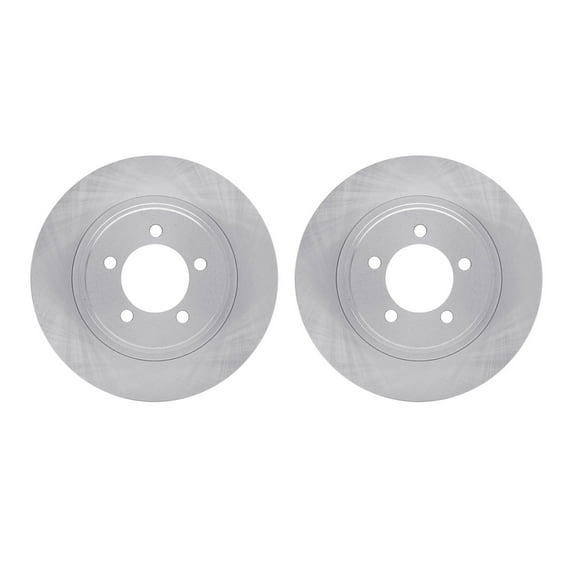 Dynamic Friction Company Front Brake Rotors 6002-54187