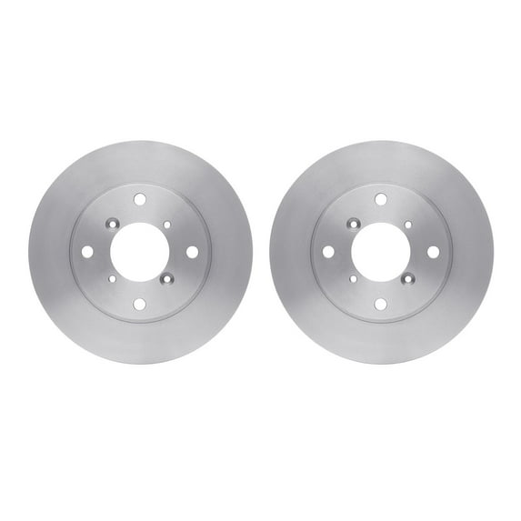 Dynamic Friction Company Front Brake Rotors - 6002-54247