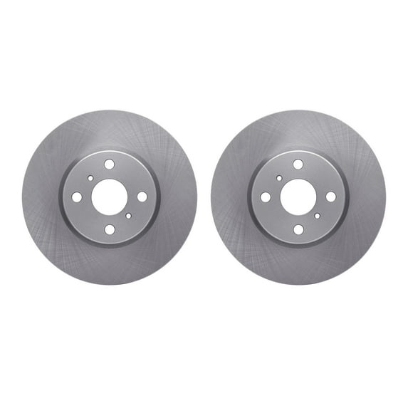 Dynamic Friction Company Front Brake Rotors 6002-76087