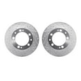 thumbnail image 1 of Dynamic Friction Company Front Brake Rotors-Drilled and Slotted-Silver 7002-02012, 1 of 3