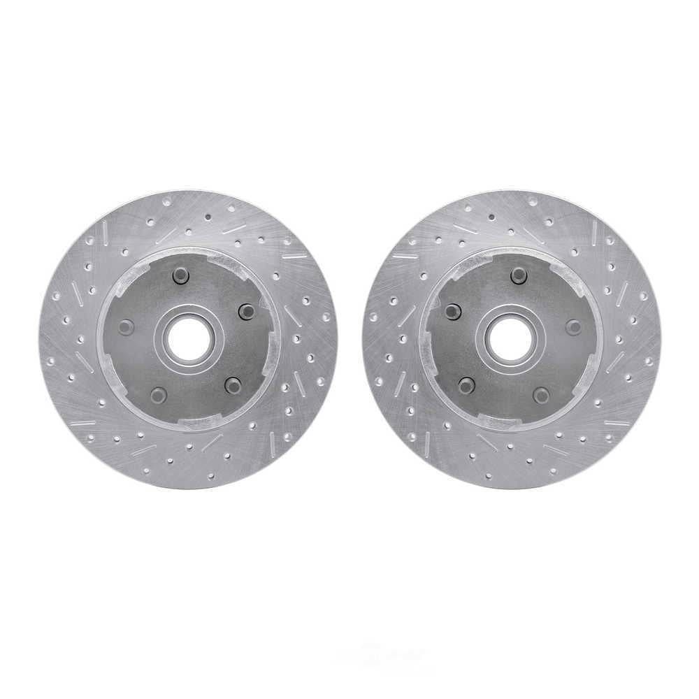 Dynamic Friction Company 7002-54127 DFC GEOSPEC Rotors w/3000 Ceramic Brake Pads
