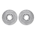 thumbnail image 1 of Dynamic Friction Company Front Brake Rotors-Drilled and Slotted-Silver 7002-63016, 1 of 3
