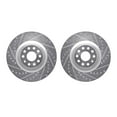 thumbnail image 1 of Dynamic Friction Company Front Brake Rotors-Drilled and Slotted-Silver 7002-74009, 1 of 3