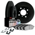 thumbnail image 1 of Dynamic Friction Company Front Brake Rotors Kit Slotted Black | 4000 HybriDynamic Brake Pads includes Hardware 3812-54168, 1 of 3