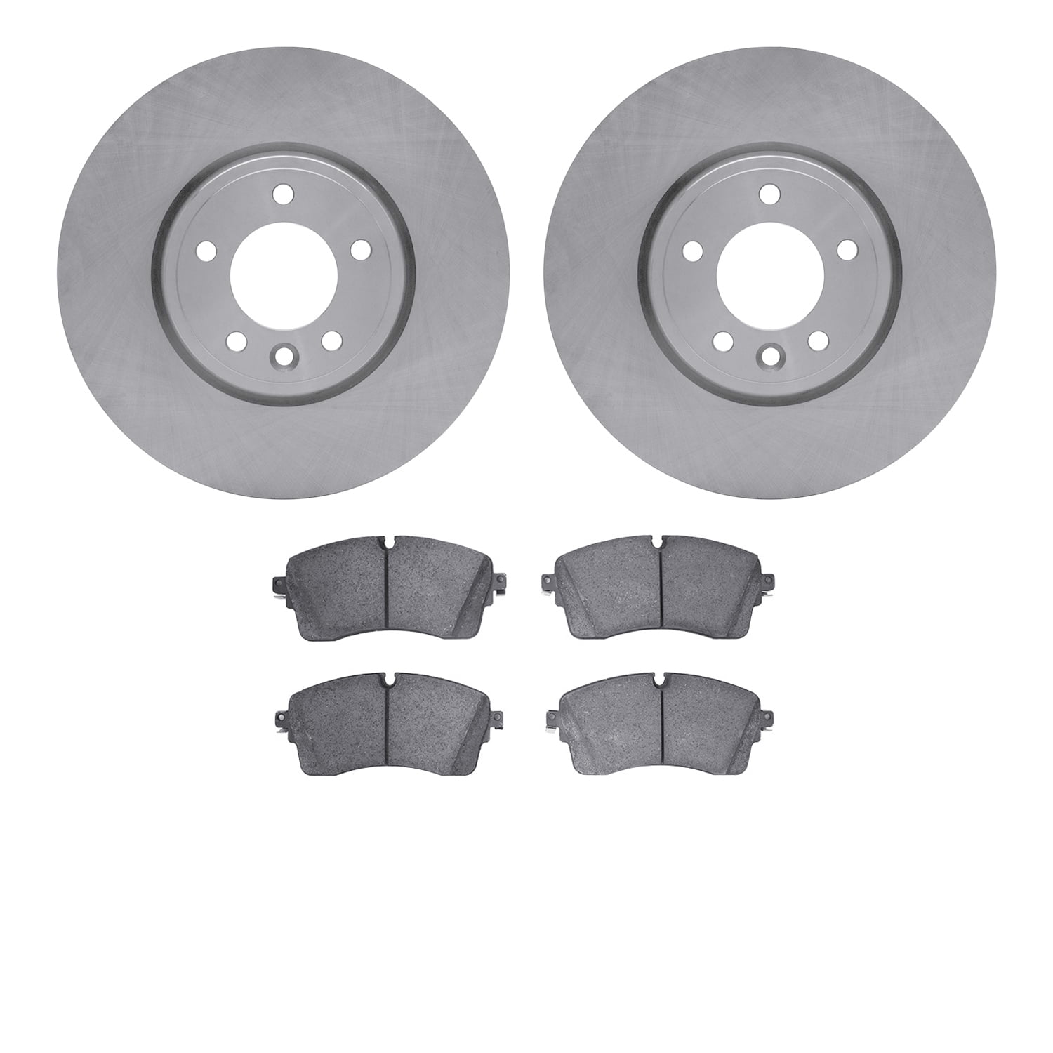 Dynamic Friction Company Front Brake Rotors with 5000 Advanced Brake Pads 6502-11182