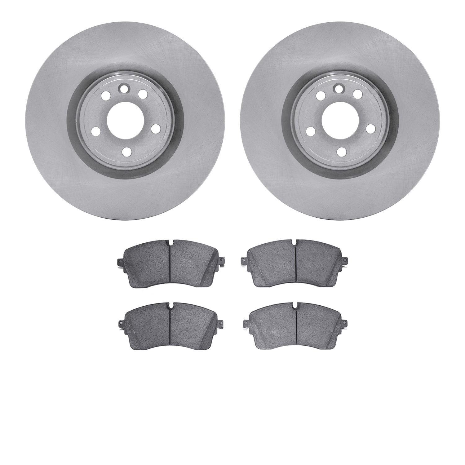 Dynamic Friction Company Front Brake Rotors with 5000 Advanced Brake Pads 6502-20210