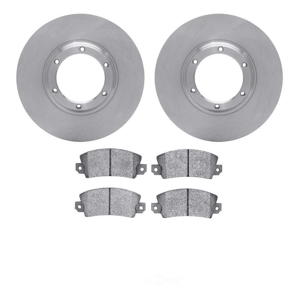 Dynamic Friction Company 6502-23025 DFC Brake Rotor with 5000 Advanced Brake Pads