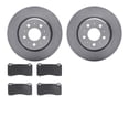 thumbnail image 1 of Dynamic Friction Company Front Brake Rotors with 5000 Advanced Brake Pads 6502-26022, 1 of 3