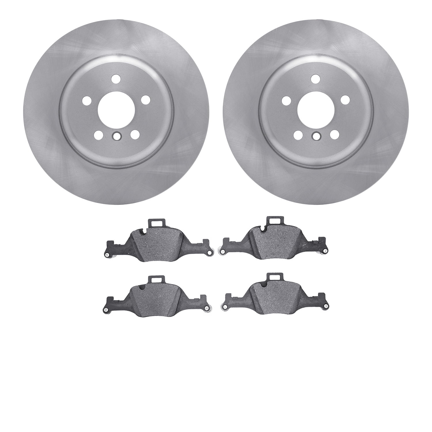 Dynamic Friction Company Front Brake Rotors with 5000 Advanced Brake Pads 6502-31754