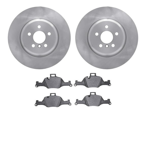 Dynamic Friction Company Front Brake Rotors with 5000 Advanced Brake Pads 6502-31754