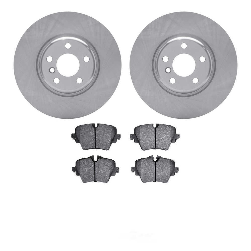 Dynamic Friction Company 6502-31768 DFC Brake Rotor with 5000 Advanced Brake Pads