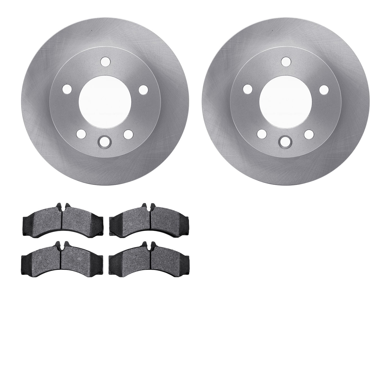 Dynamic Friction Company Front Brake Rotors with 5000 Advanced Brake Pads 6502-40268