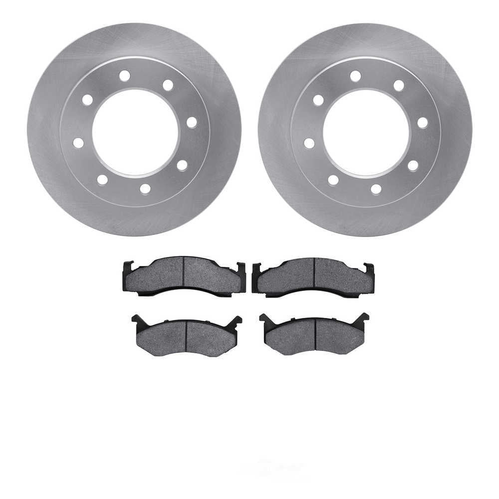 Dynamic Friction Company 6502-40318 DFC Brake Rotor with 5000 Advanced Brake Pads