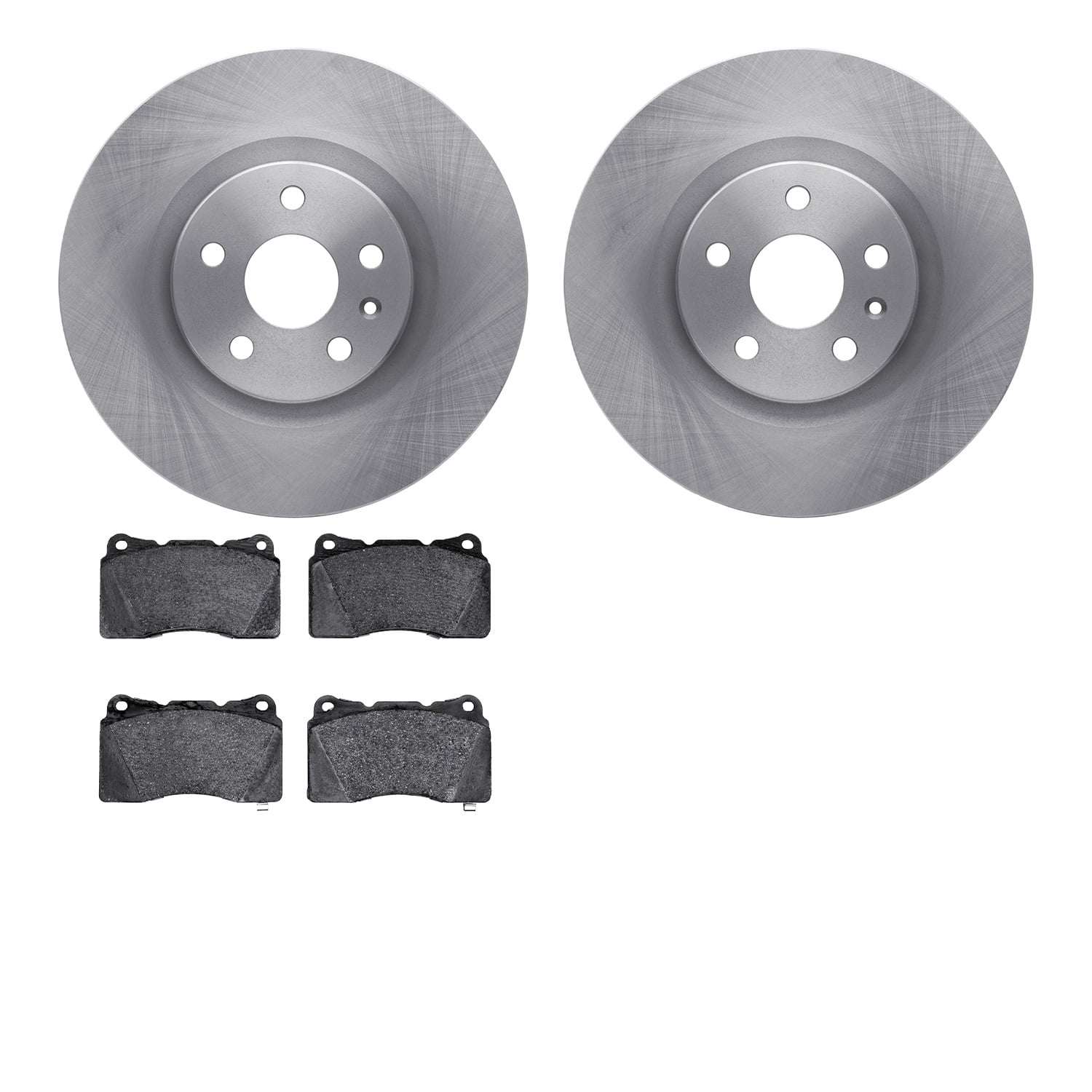 Dynamic Friction Company Front Brake Rotors with 5000 Advanced Brake Pads 6502-45146