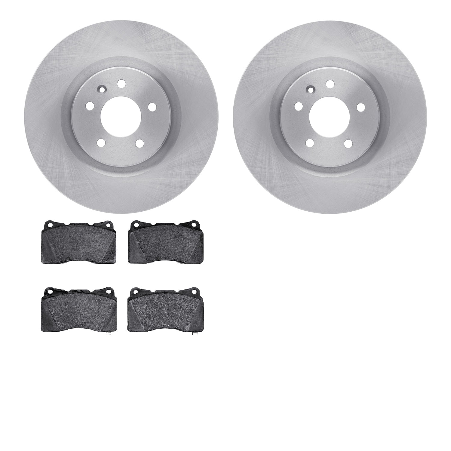 Dynamic Friction Company Front Brake Rotors with 5000 Advanced Brake Pads 6502-46258