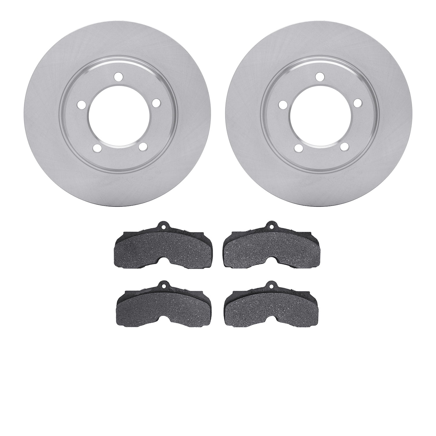 Dynamic Friction Company Front Brake Rotors with 5000 Advanced Brake Pads 6502-47117