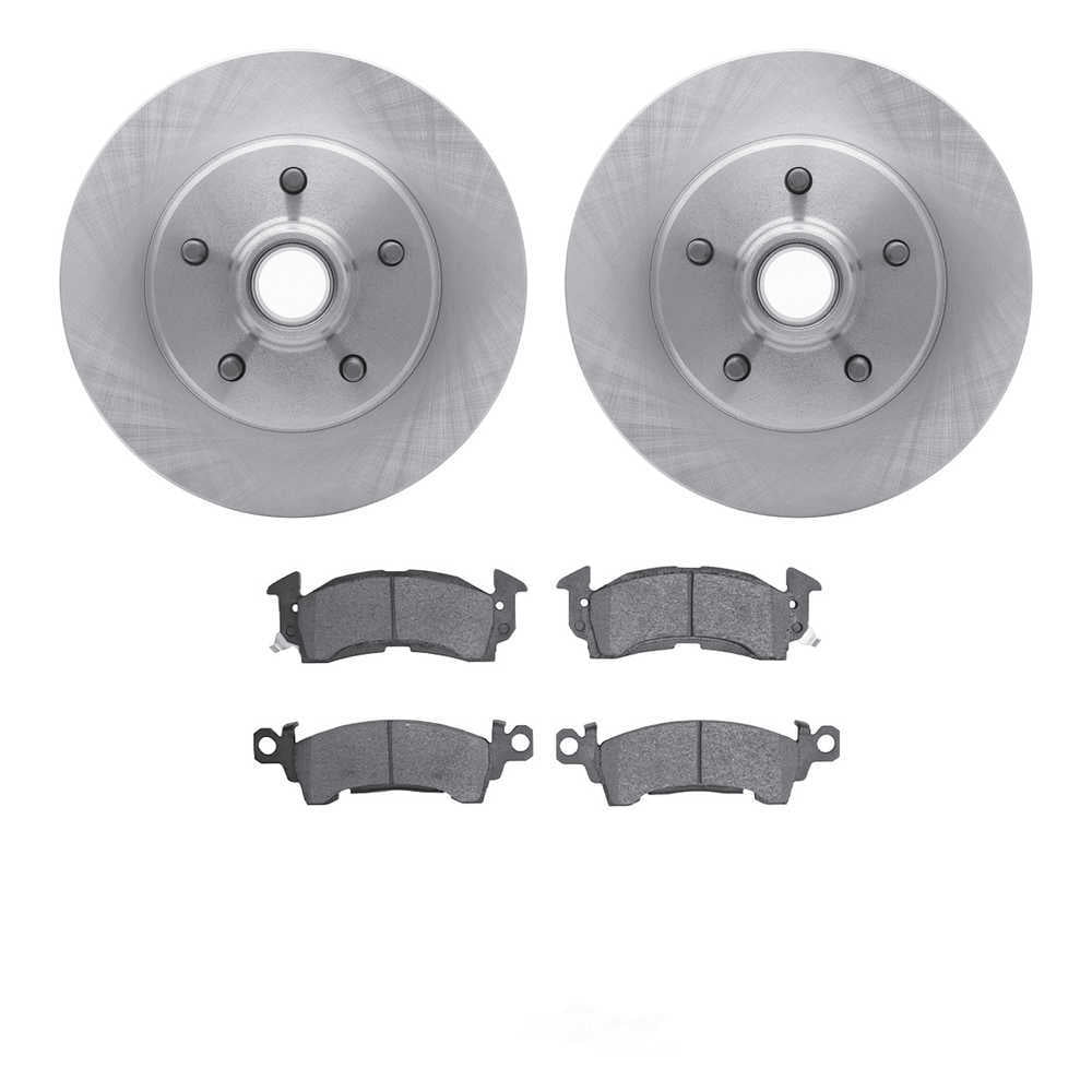 Dynamic Friction Company 6502-47289 DFC Brake Rotor with 5000 Advanced Brake Pads