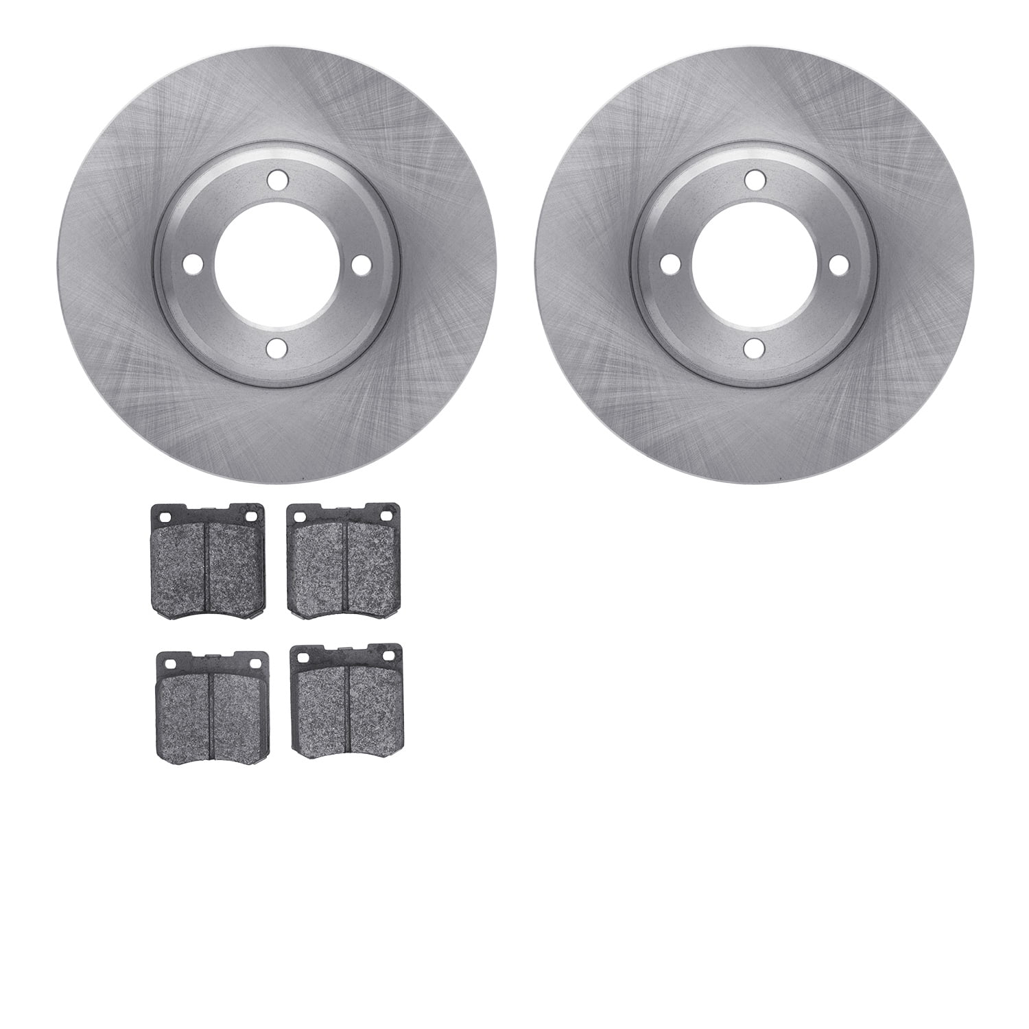 Dynamic Friction Company Front Brake Rotors with 5000 Advanced Brake Pads 6502-56088