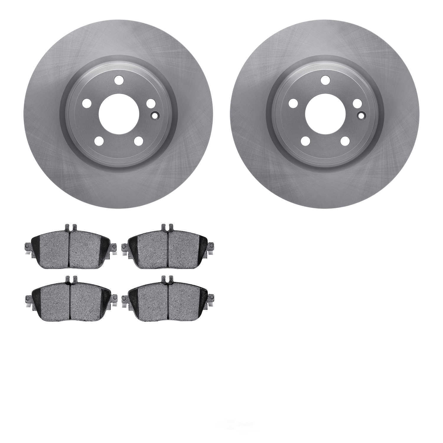 Dynamic Friction Company 6502-63433 DFC Brake Rotor with 5000 Advanced Brake Pads