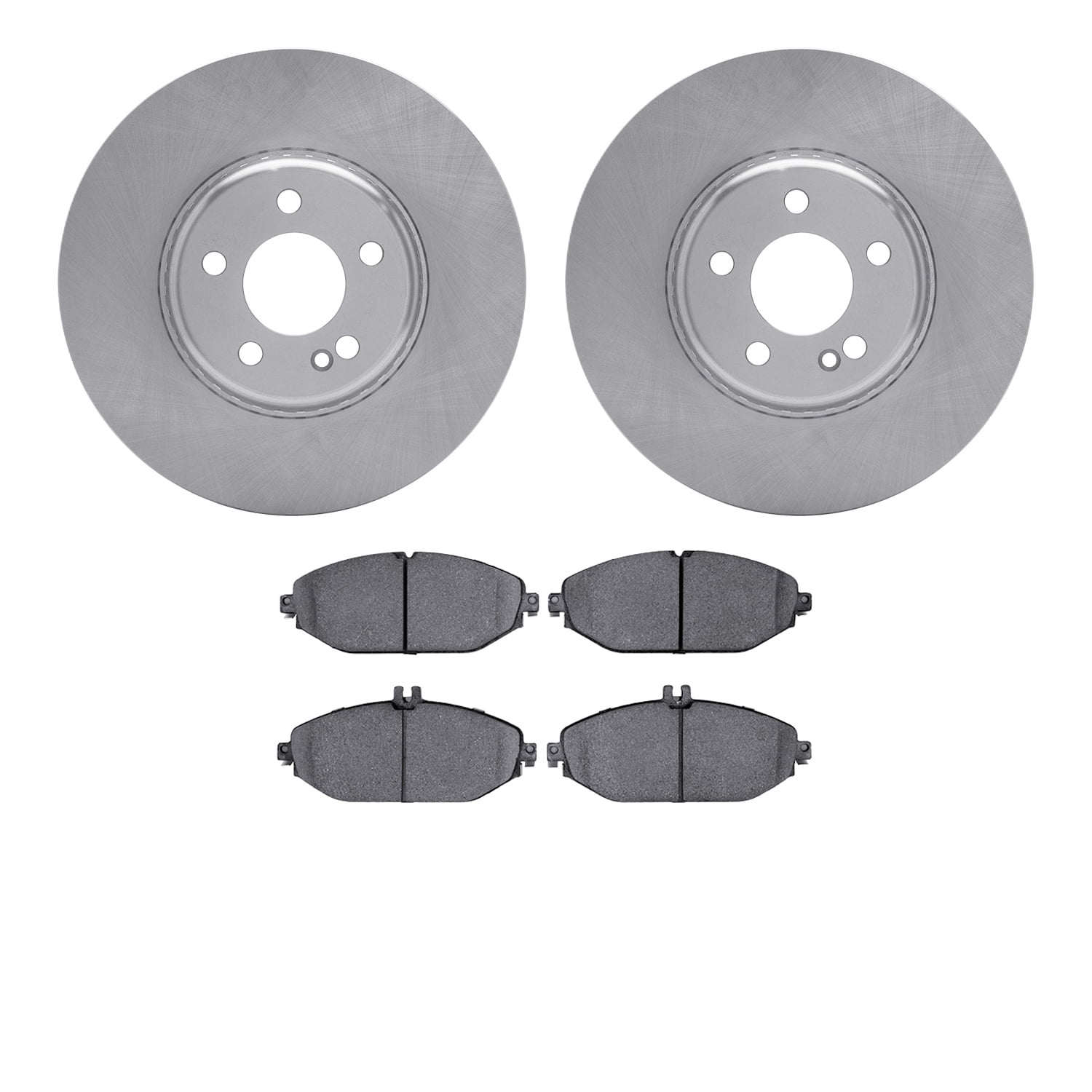 Dynamic Friction Company Front Brake Rotors with 5000 Advanced Brake Pads 6502-63439