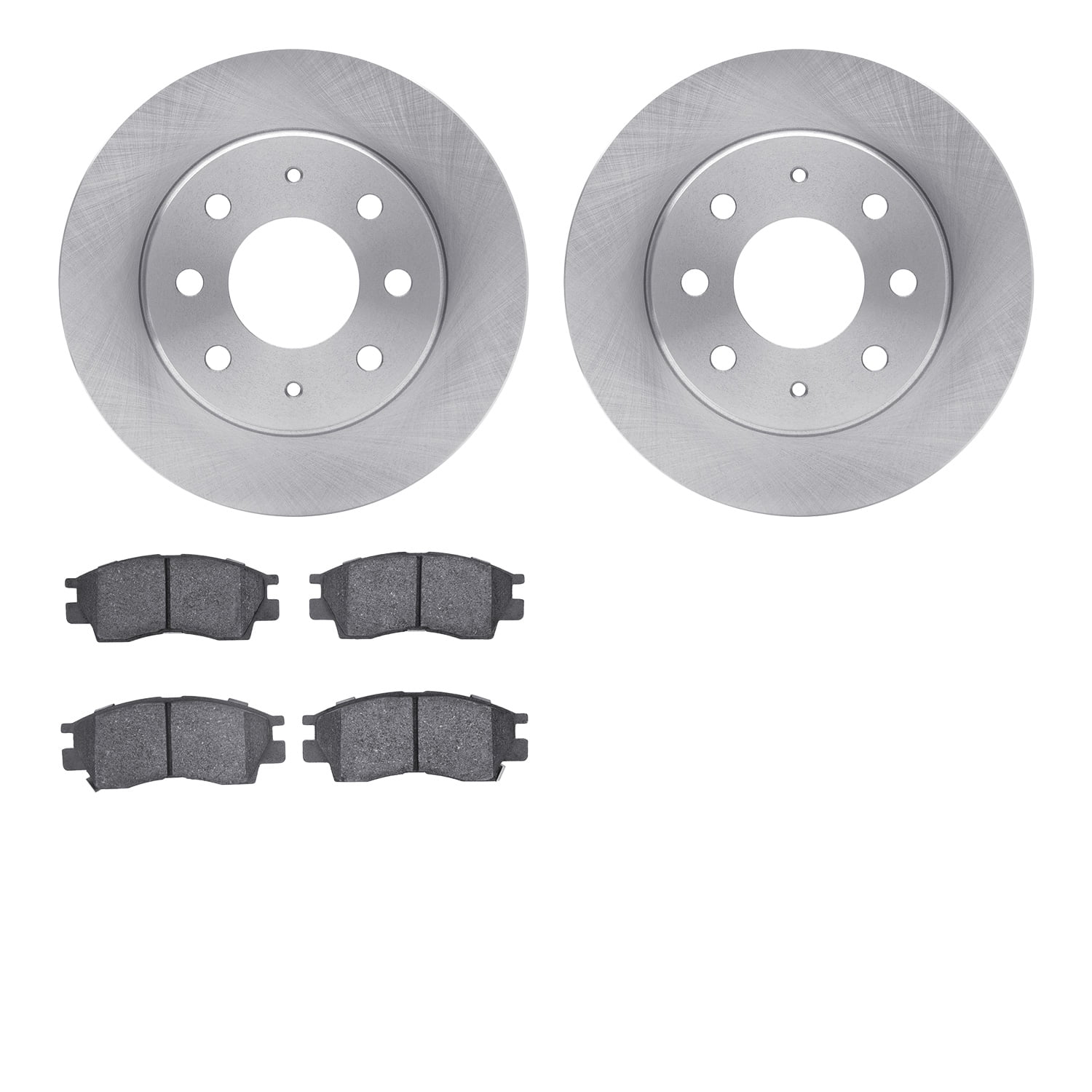 Dynamic Friction Company Front Brake Rotors with 5000 Advanced Brake Pads 6502-72085